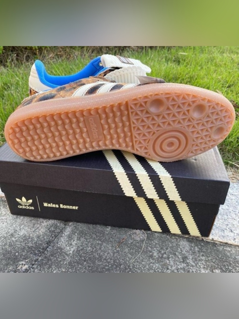 ADIDAS SAMBA WALES BONNER DARK BROWN - Picture 3 of 5